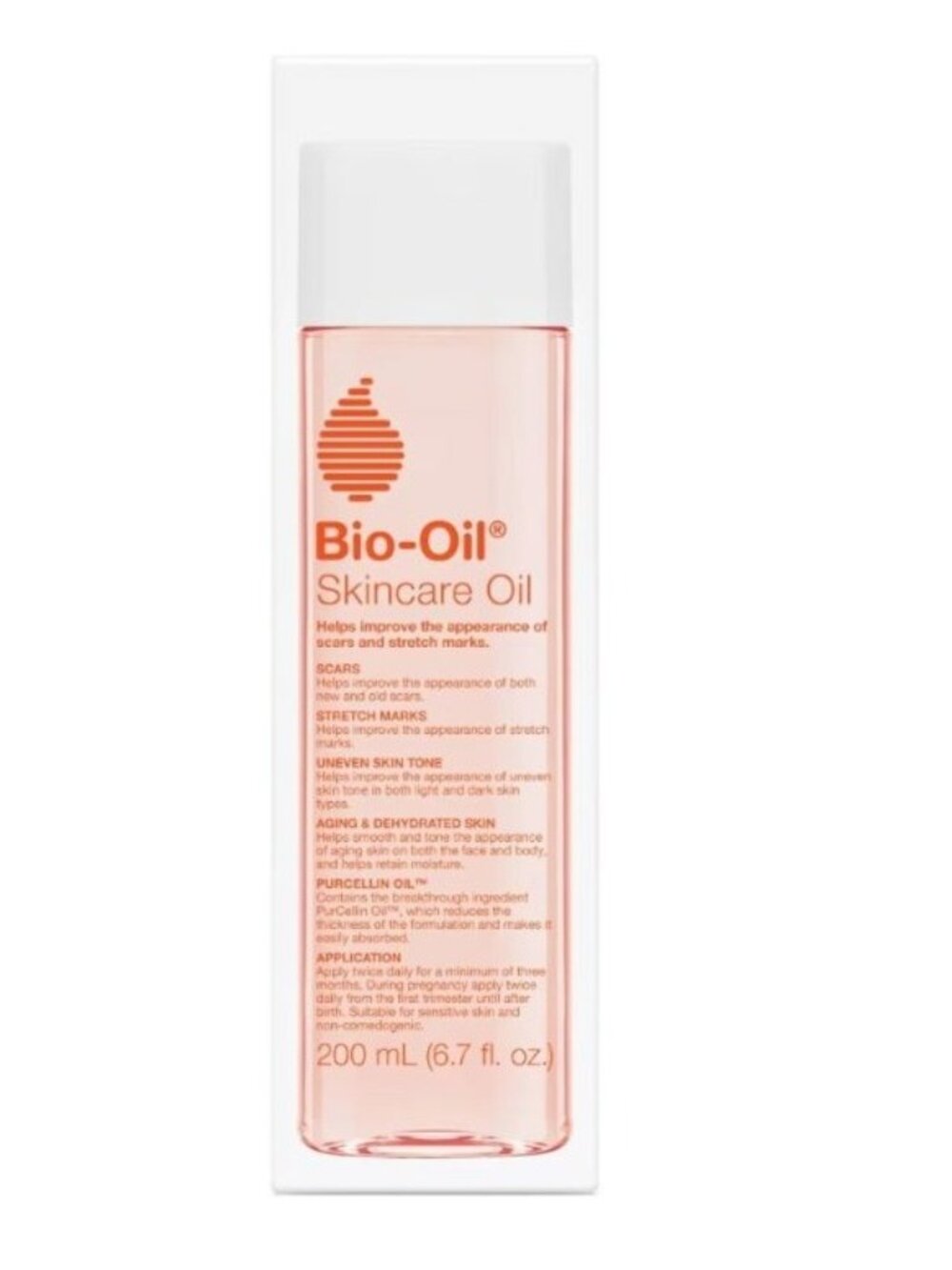 Bio-Oil Skincare Oil 125mL Scars Stretch Marks Uneven Skin Tone Aging Dry Skin